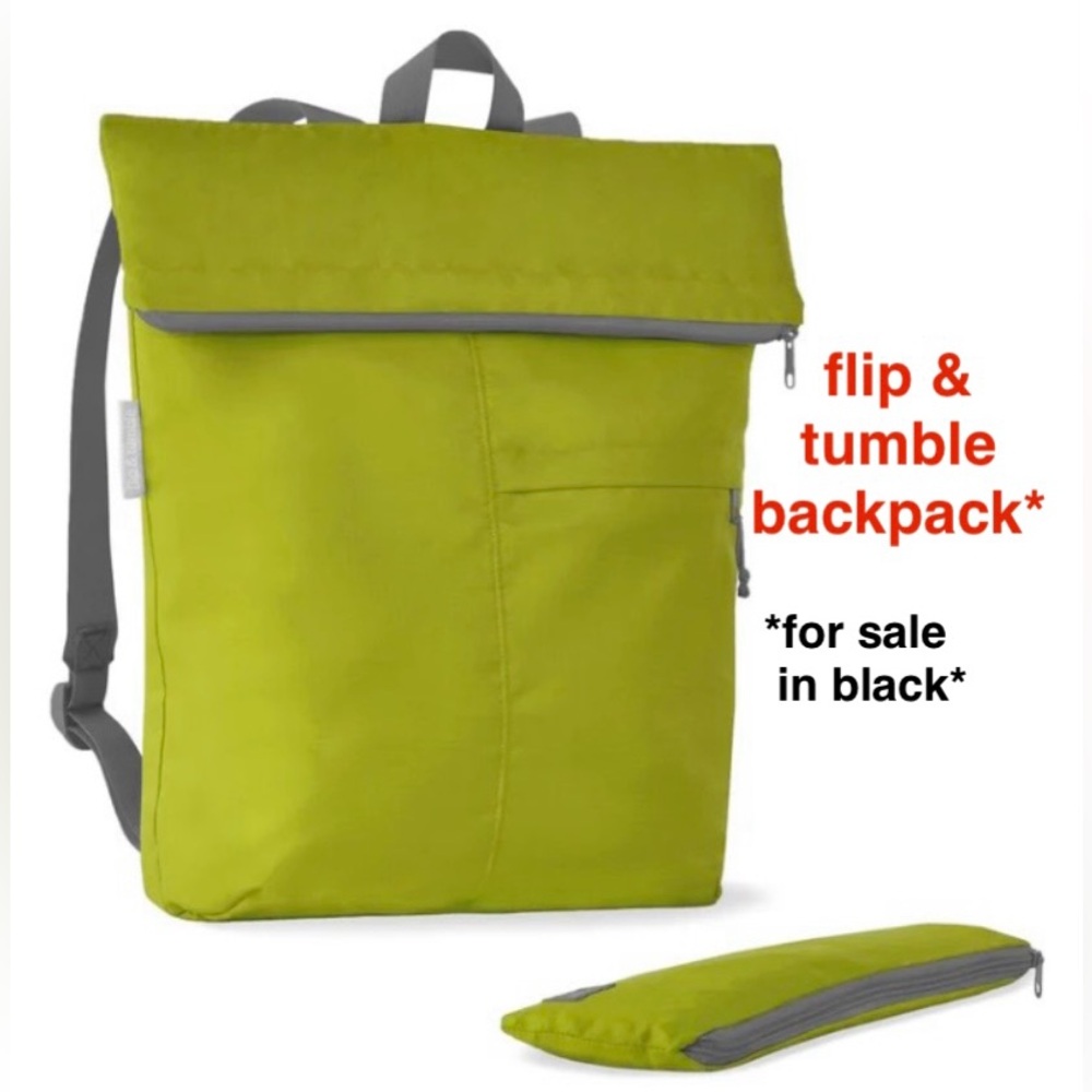 ⭐️NEW PRICE⭐️NWT flip & tumble BACKPACK made from 100% recycled PET materials